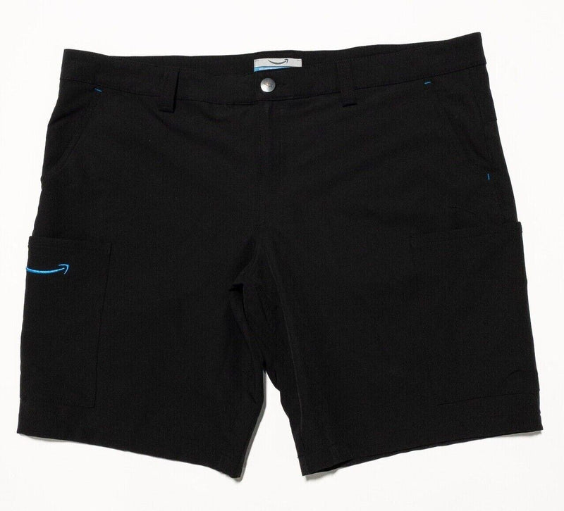 Amazon Delivery Driver Uniform Shorts Men's 2XL (38-42) Black Cargo Smile Pocket