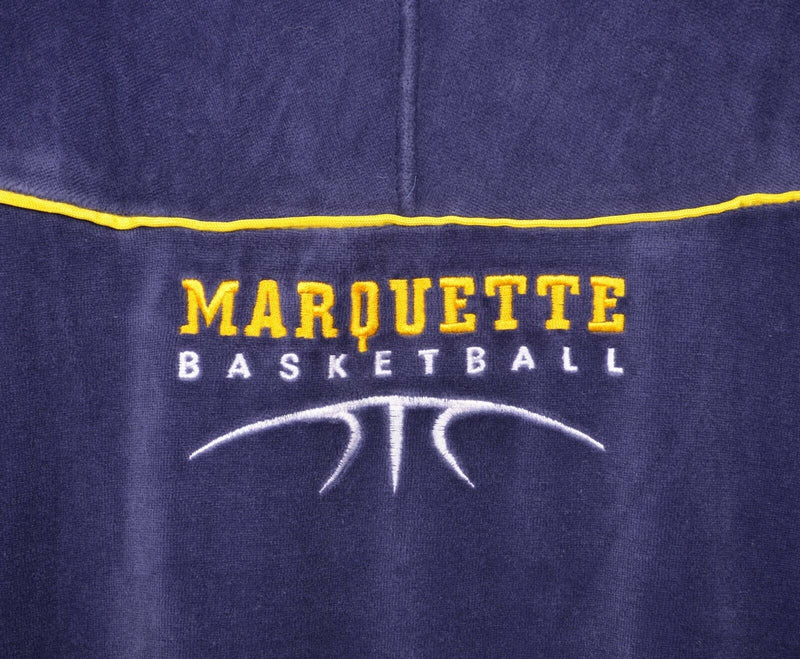Vtg Marquette University Men's Sz 3XL Nike Elite Basketball Velour Track Jacket