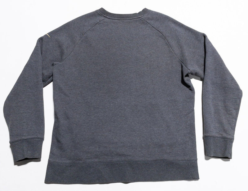 New England Patriots Nike Sweatshirt Adult XL Crewneck Pullover NFL Pocket Gray