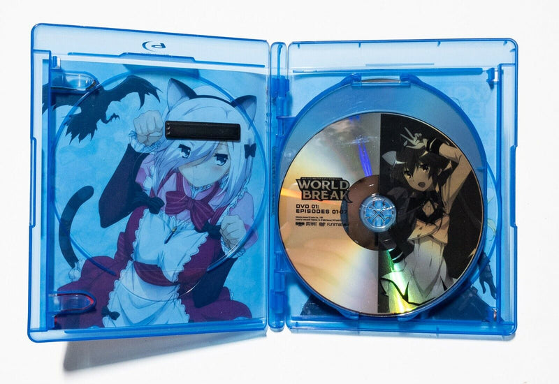 World Break: Aria of Curse for a Holy Swordsman Complete Blu-Ray DVD + Slipcover