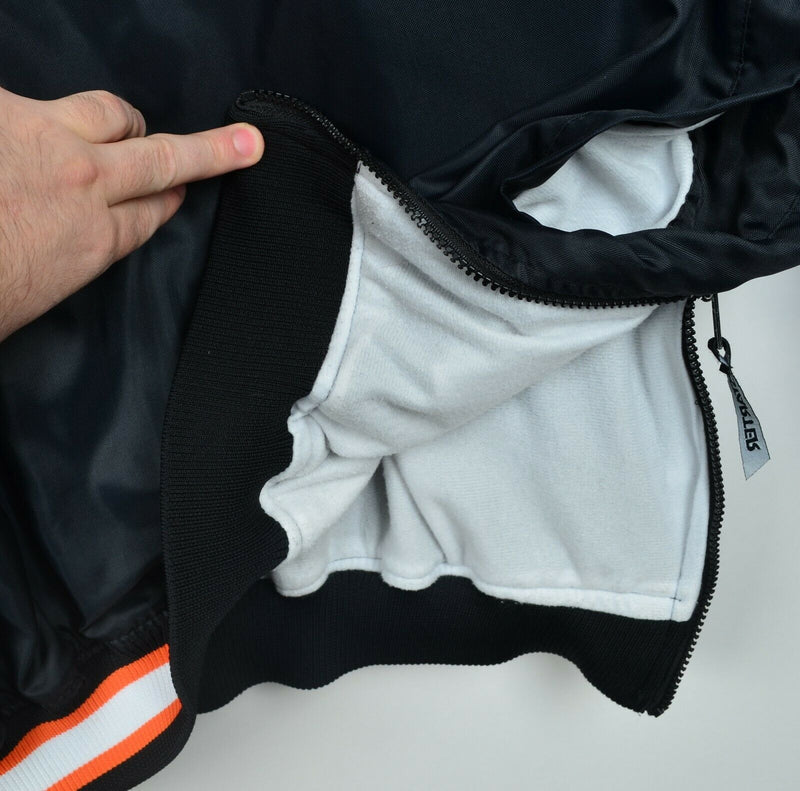 Baltimore Orioles Men's XL Starter Black Orange Pullover Windbreaker Jacket