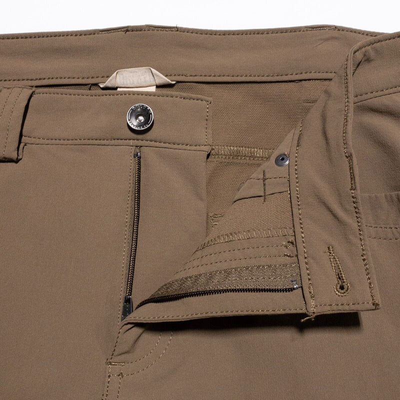 Duluth Trading Pants Women's 14x31 Flexpedition Bootcut Pants Khaki Brown Work