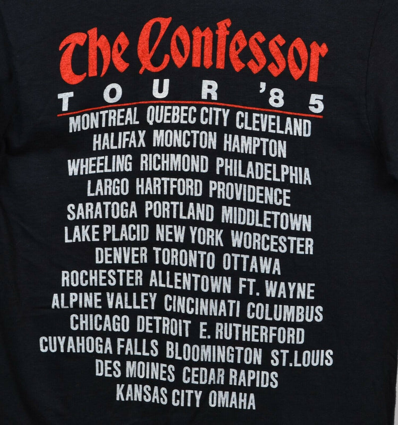 Vtg 1985 Joe Walsh Men's Small The Confessor Eagles Tour Hanes Tag T-Shirt