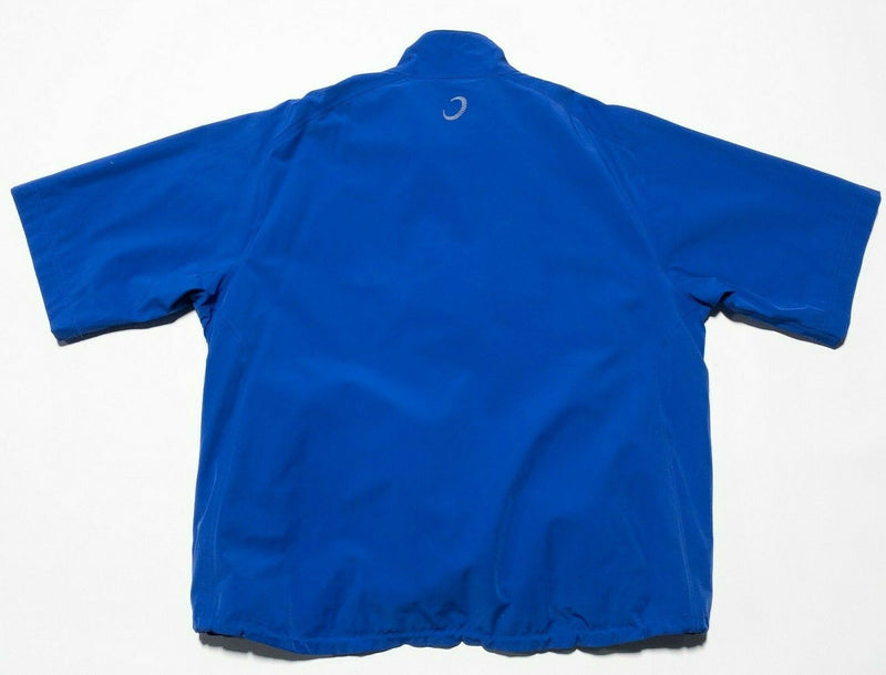 Zero Restriction Tour Series Gore-Tex Windshirt Golf Jacket Blue Men's XL
