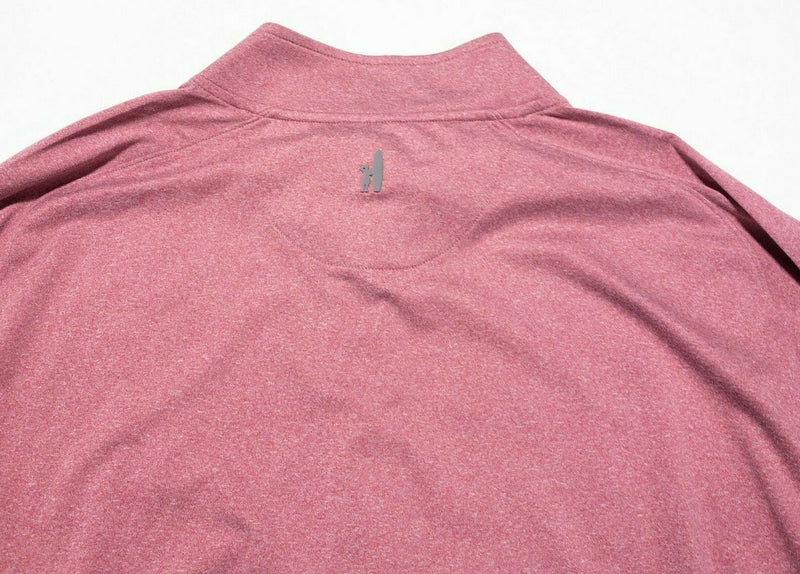 Johnnie-O Men's Flex 1/4 Zip Prep-Formance Pullover Wicking Rose Pink Men's XL