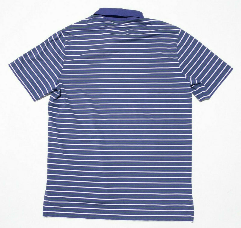 Polo Golf Ralph Lauren Polo Shirt Large Men's Performance Purple Green Striped