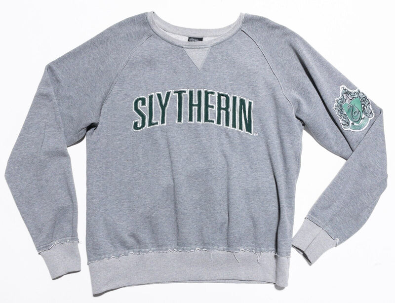 Harry Potter Slytherin Sweatshirt Adult Large Pullover Universal Studios Gray