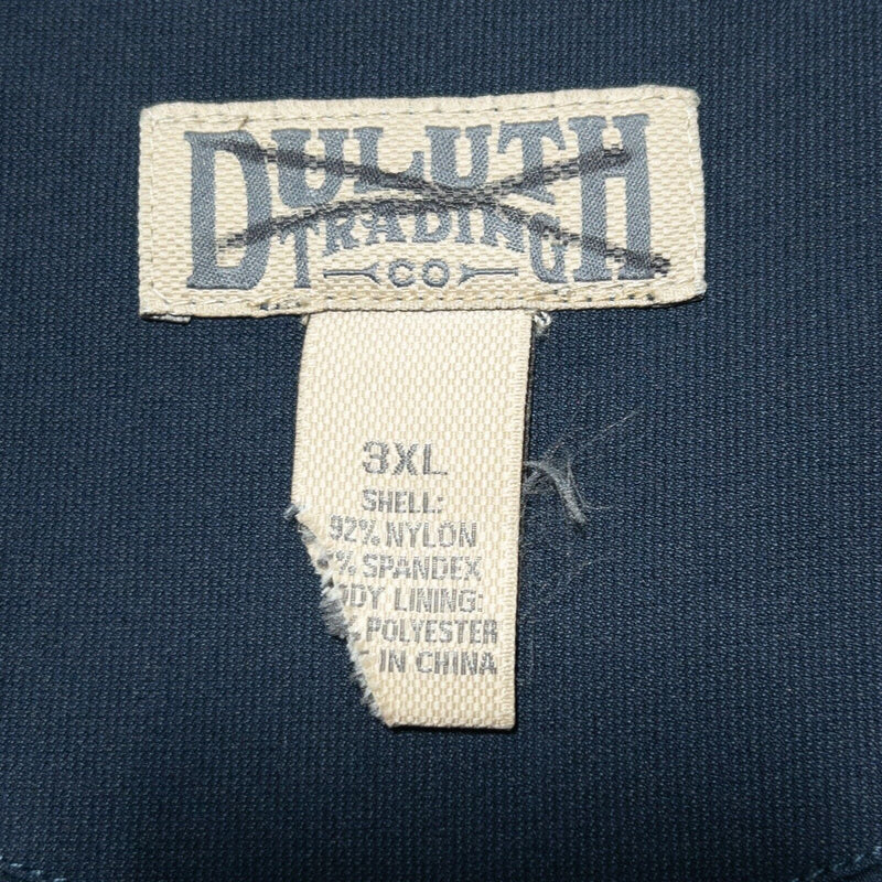 Duluth Trading Co. Fire Hose Presentation Blazer Nylon Blend Navy Blue Men's 3XL