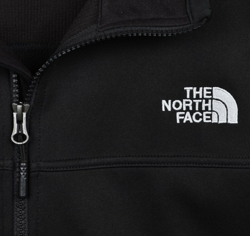 The North Face Apex Men's XL Solid Black Full Zip Softshell Canyonwall Jacket