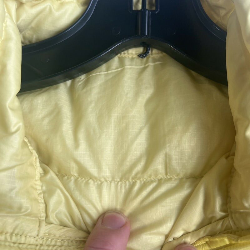 REI Co-op 650 Down Jacket Puffer Solid Yellow Full Zip Packable Women's XS