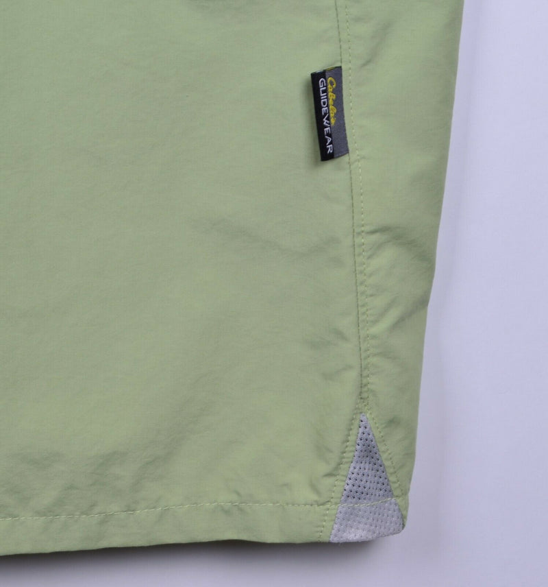 Cabela's Guidewear Men's Sz XL Vented UPF 50 Green Fishing Outdoor Shirt