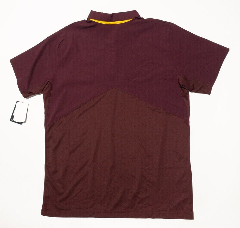 Minnesota Golden Gophers Nike Polo XL Men's Maroon Team Issue Wicking Stretch