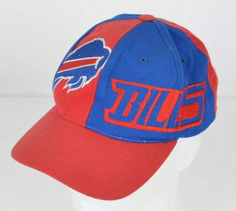 Vtg 90s Buffalo Bills Men One Size American Needle Wool Colorblock Snapback Hat