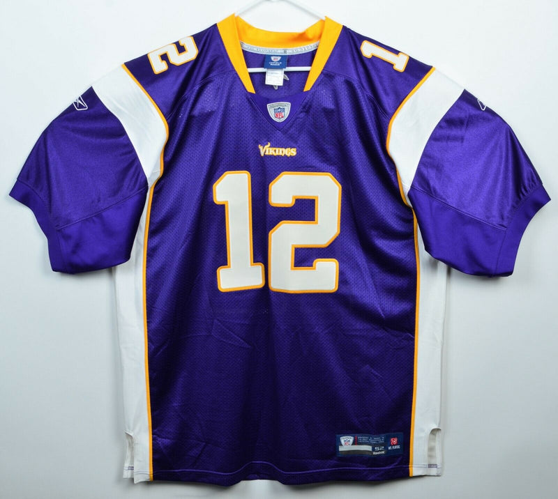 Minnesota Vikings Men's 52 (2XL) Percy Harvin Reebok NFL On Field Purple Jersey