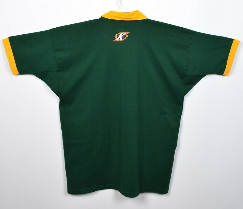 Australia Kangaroos Men's 2XL ARL Australian Rugby League Green Gold Shirt