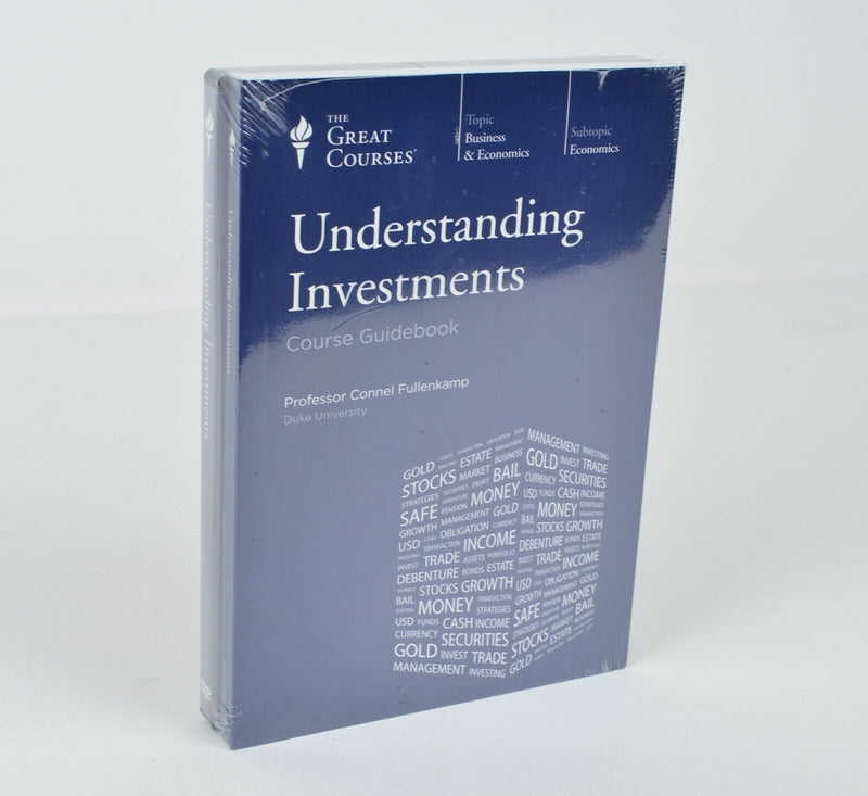 Understanding Investments The Great Courses DVD Guidebook Prof Connel Fullenkamp