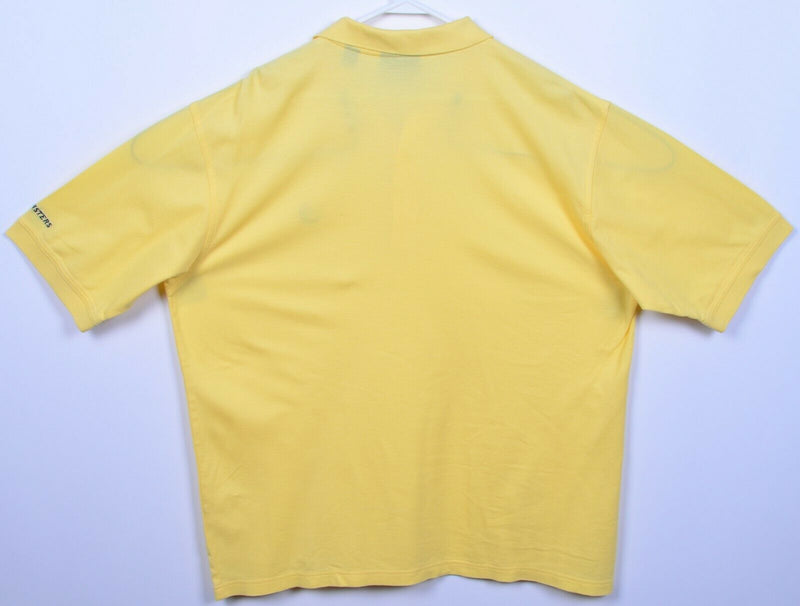 Masters Collection Men's XL Solid Yellow Augusta National Golf Polo Shirt