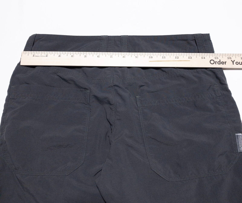 Mountain Hardwear Convertible Pants Men's Fits 30x30 Cargo Nylon Hiking Gray