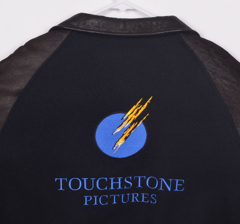 Vtg Touchstone Pictures Men's Sz M Walt Disney Store Wool Leather Varsity Jacket