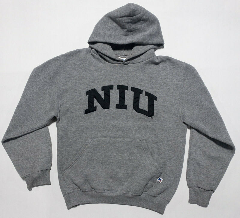NIU Northern Illinois University Men's Small Vintage 90s Gray Russell Sweatshirt