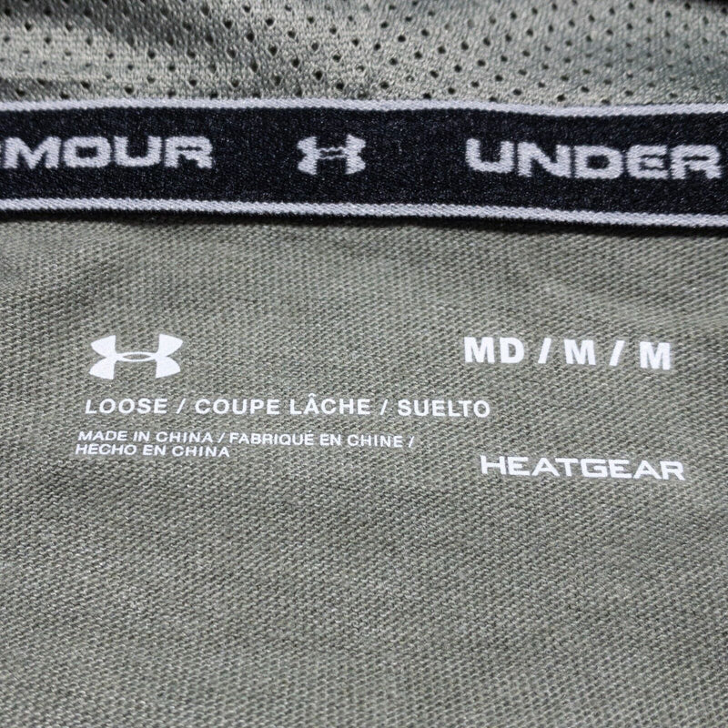 Under Armour Hoodie Men's Medium HeatGear Short Sleeve Lightweight Performance