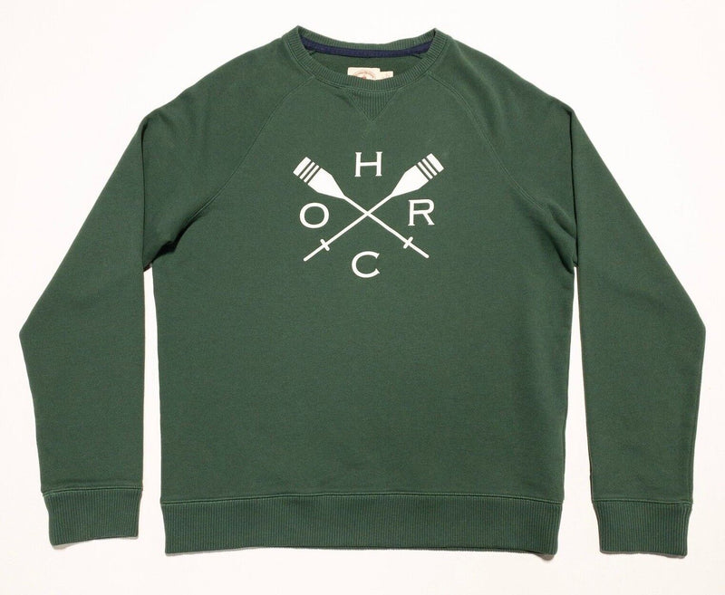 Head of the Charles Sweatshirt Men's Small Brooks Brothers Green Regatta Rowing