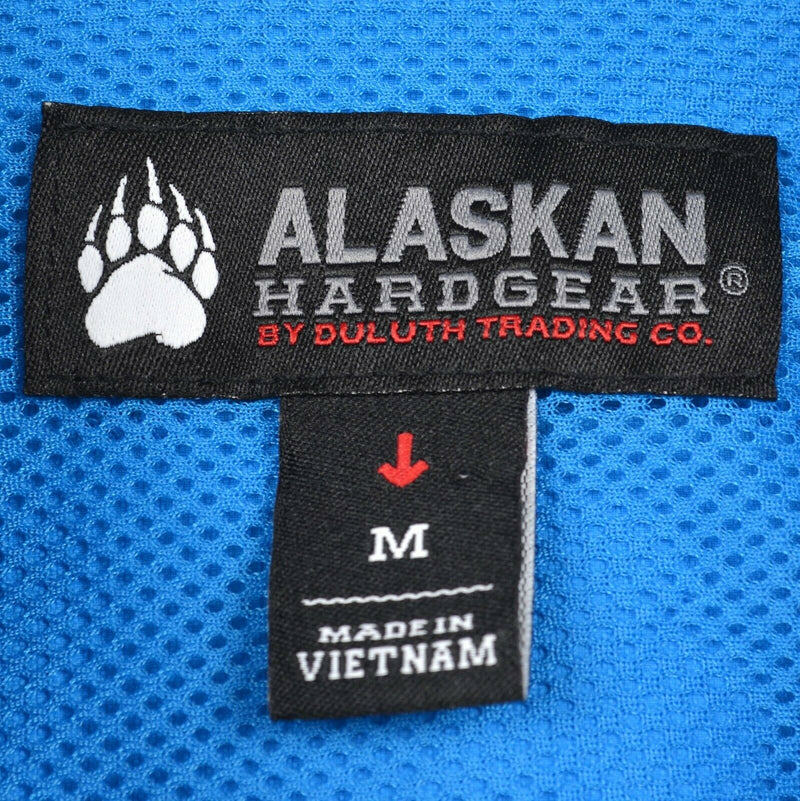 Alaskan Hardgear Duluth Trading Men's Sz Medium Vented Blue Fishing Hiking Shirt