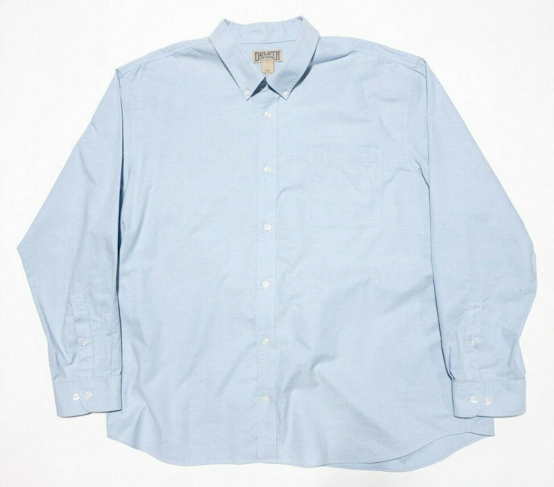 Duluth Trading Shirt Men's 3XL Button-Down Oxford Light Blue