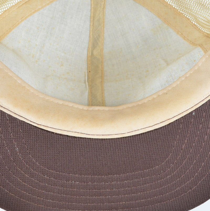 Vtg Michelob Beer Men's Brown Patch Snapback Mesh Trucker Hat