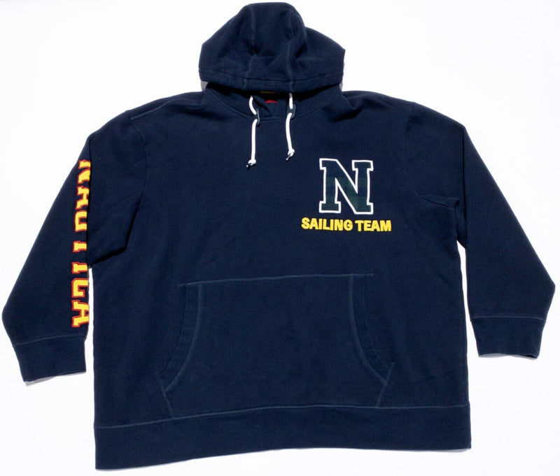 Nautica Lil Yachty Hoodie Men's 3XL Pullover Sweatshirt Navy Blue Sailing Team