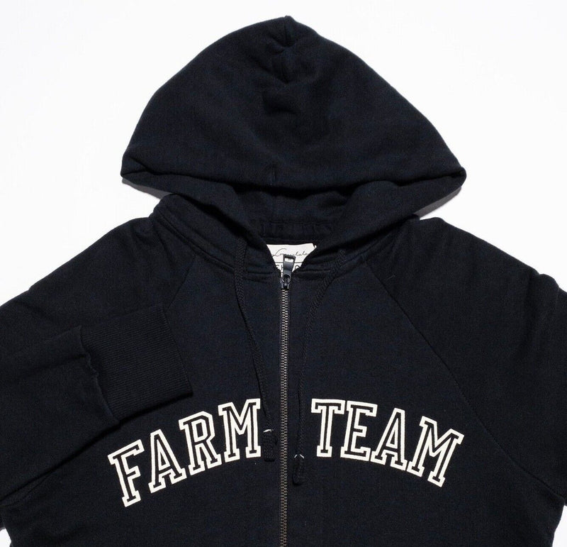 Chipotle Hoodie Women's Small Full Zip Sweatshirt Employee Farm Team Loomstate