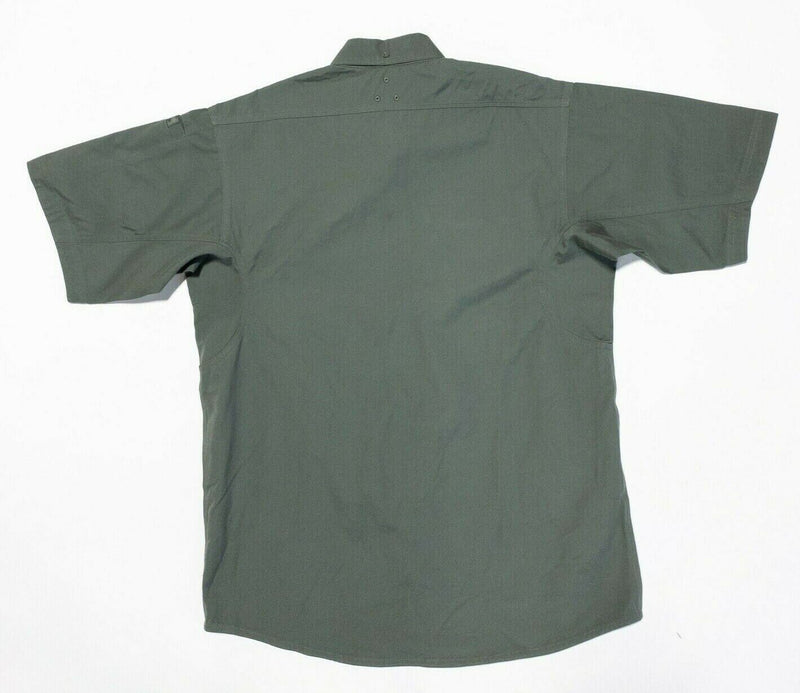 Blackhawk Tactical Shirt Medium Men's Olive Drab Green Warrior Wear Button