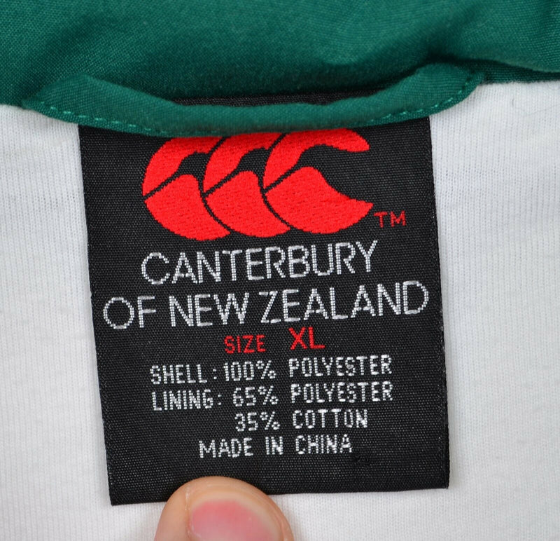 Canterbury of New Zealand Men's XL IRFU Irish Rugby Football Union Green Jacket