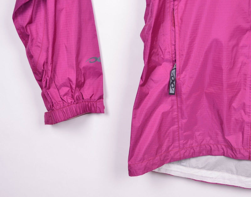 Marmot Women's Sz Medium Pink Water Resistant Outer Shell Hooded Jacket