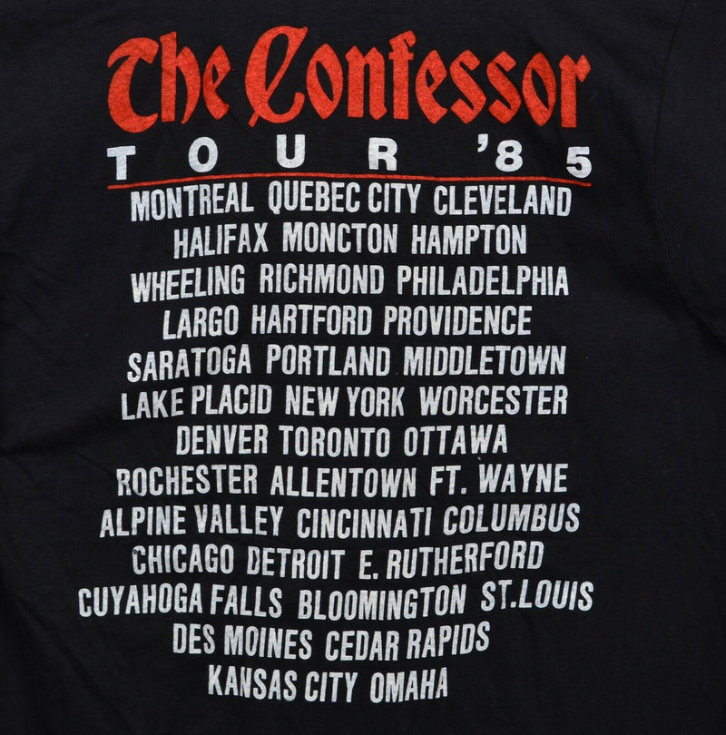 Joe Walsh T-Shirt Medium Men Vintage 1985 The Confessor Tour Screen Stars Eagles