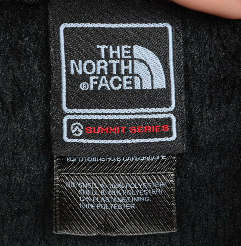 The North Face Summit Series Women's Small Fuzzy Fleece Black Full Zip Jacket