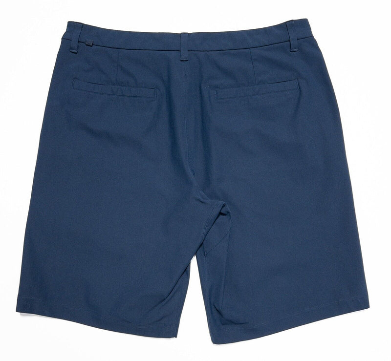 Lululemon ABC Shorts 34 Men's Navy Blue Tech Travel Golf Casual 10" Stretch