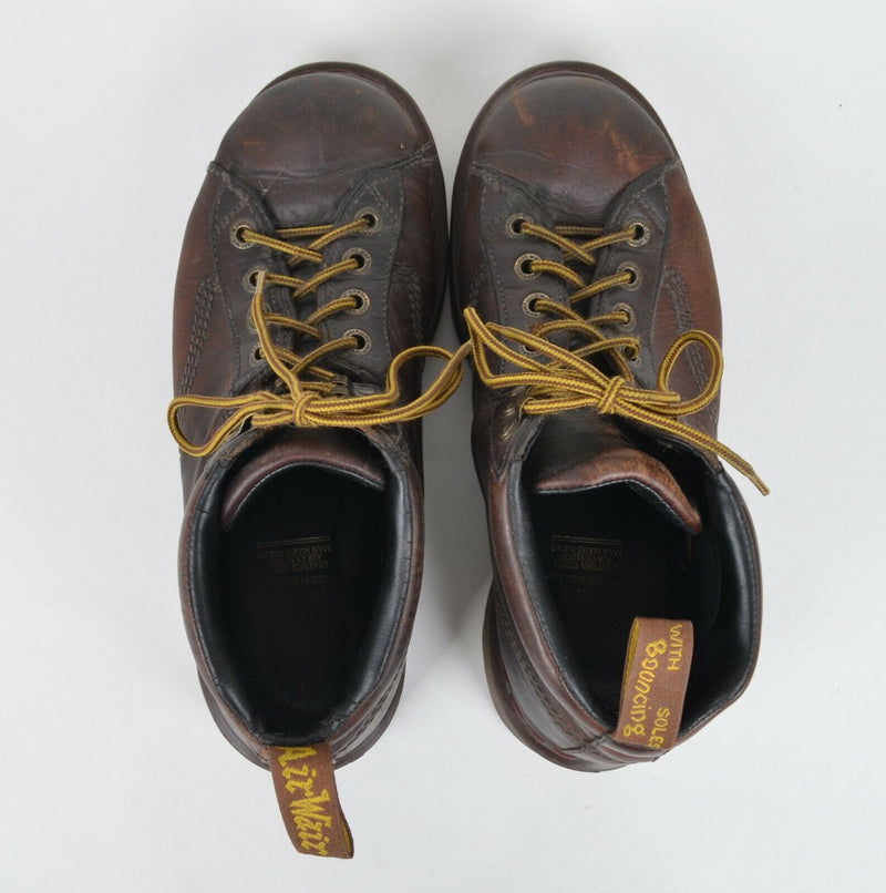 Vintage Dr Doc Martens 8287 Men's 9 Air Wair England Made Combat Ankle Boots