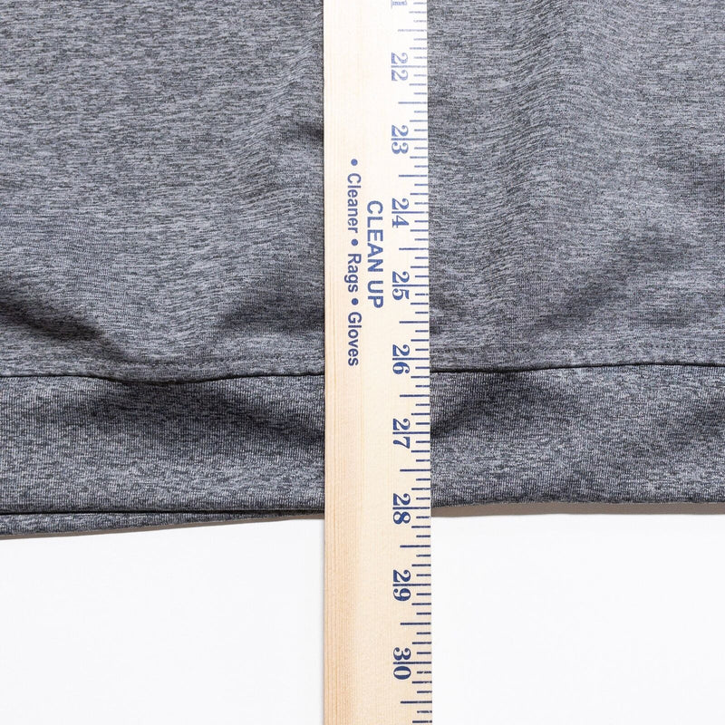 FootJoy Golf Vest Men's XL 1/2 Zip Pullover Charcoal Gray Wicking Nylon