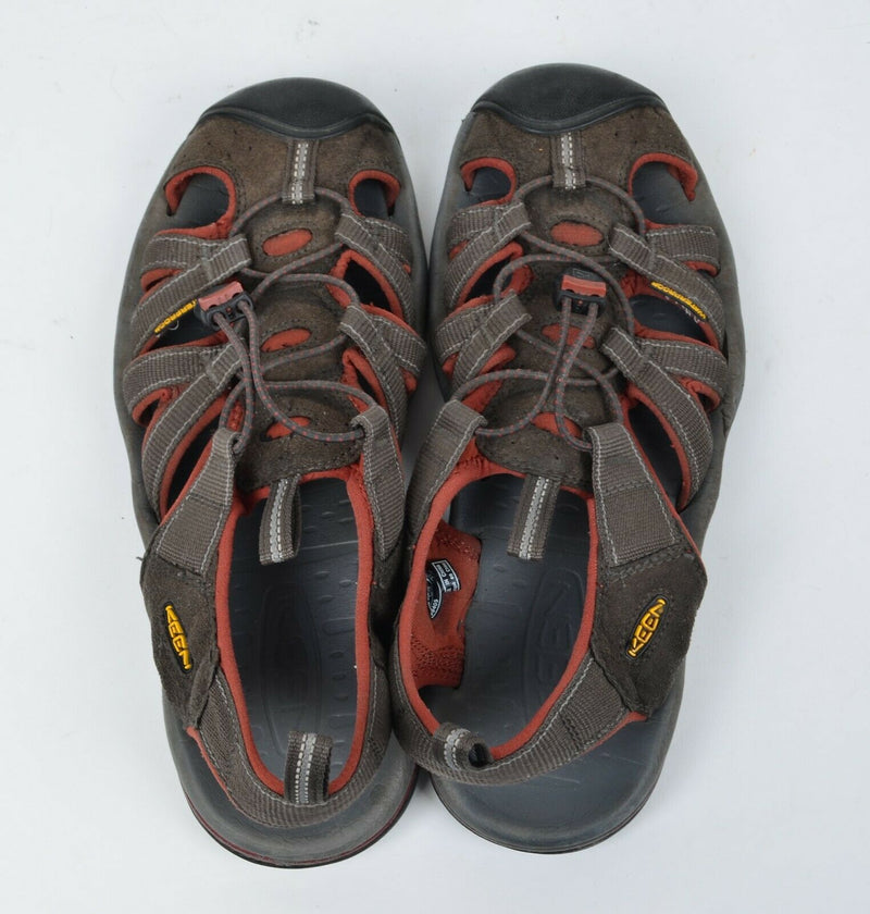 Keen Men's US 10.5 Kanyon Brown Sport Sandal Round Waterproof Toe Hiking Shoes