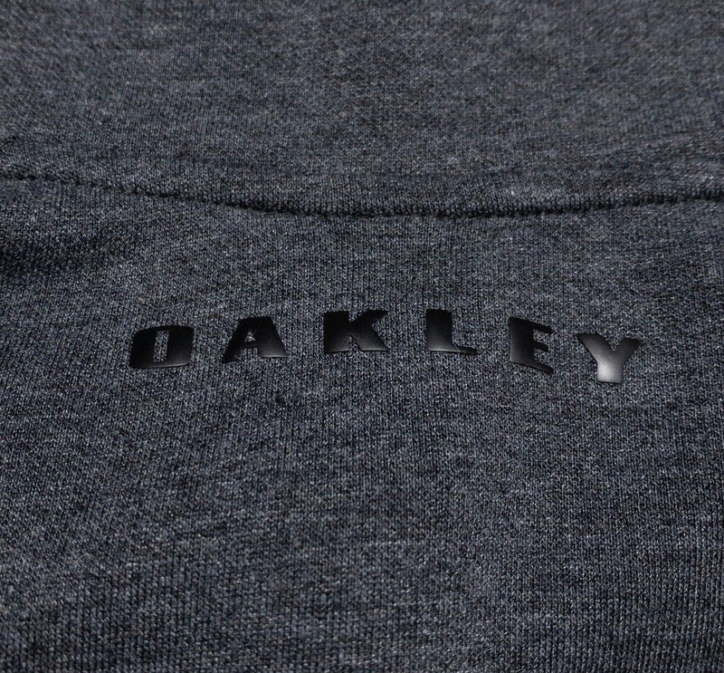 Oakley 1/4 Zip Men's XL Regular Fit Long Sleeve Pullover Gray Wicking Stretch