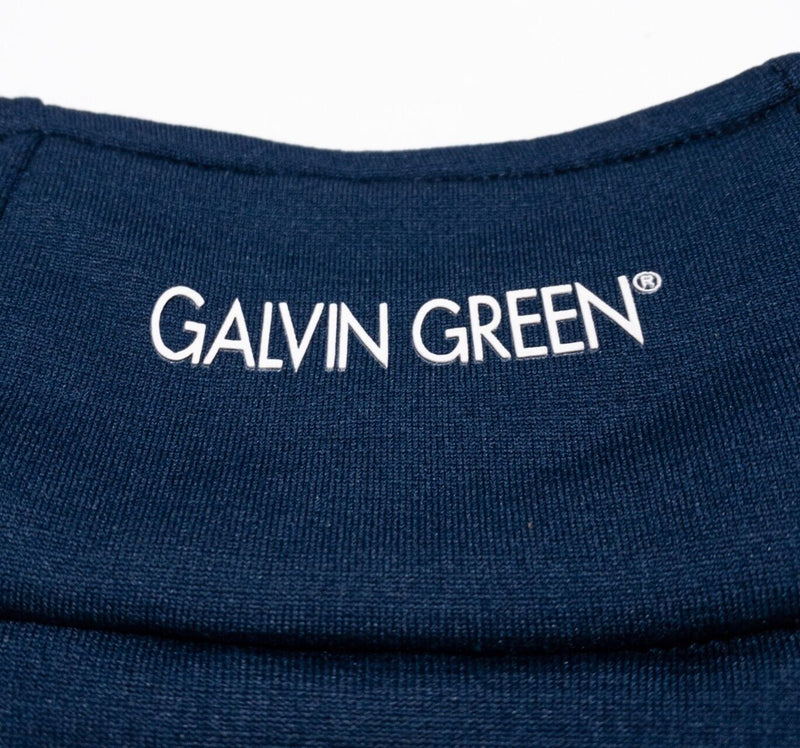 Galvin Green Golf Vest Women's Large Insula Technology Full Zip Blue Lahinch