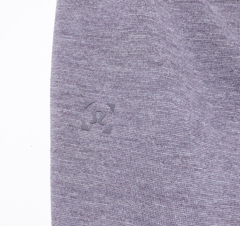 Lululemon Evolution Polo Shirts Men's Fits XS/S Heather Purple Soft Stretch