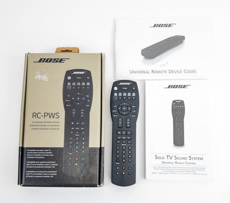 Bose RC-PWS Universal Remote Control Solo TV Surround System Cinemate Series II