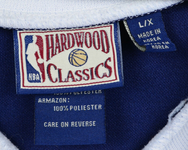 Hardwood Classics Women's Sz Large Los Angeles Lakers Retro Blue Jersey Dress
