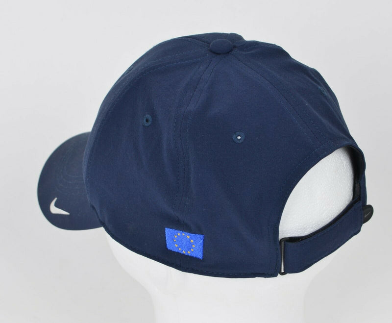 Ryder Cup Men's One Size Nike Golf Adjustable Strapback Navy Blue EU Team Hat