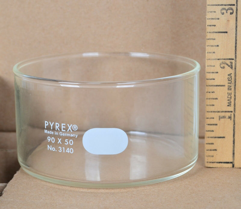Pyrex 3140-90 Box of 6 270mL 7740 Glass Dish Crystallizing 90x50mm Corning