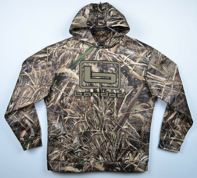 Banded Men's 3XL Realtree Max-5 Camouflage Hunting Pullover Hoodie Sweatshirt