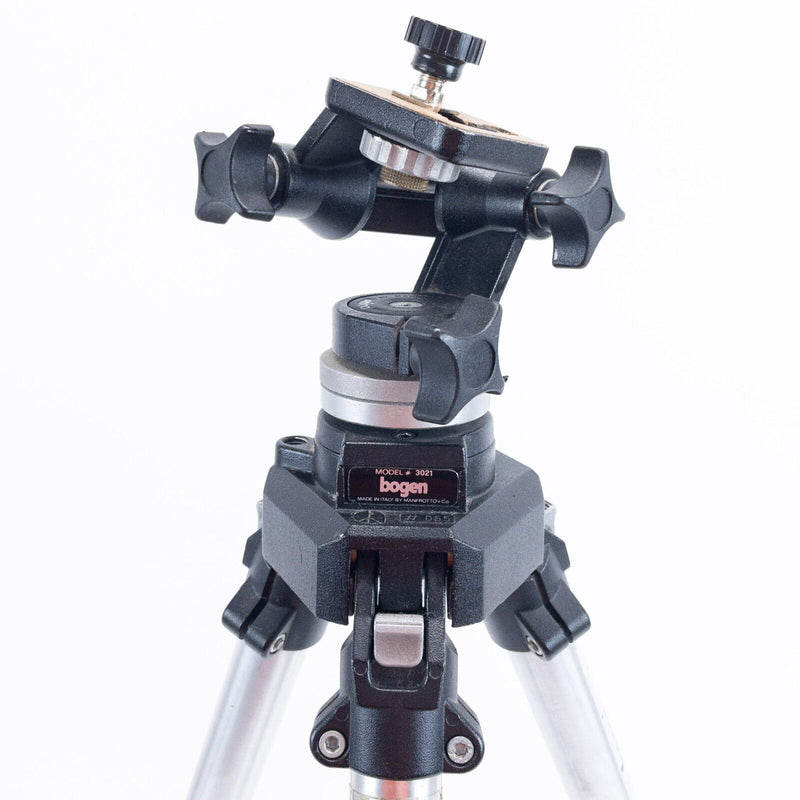 Bogen Manfrotto 3021 Professional Tripod with Bogen 3025 3-D Tripod Head Italy