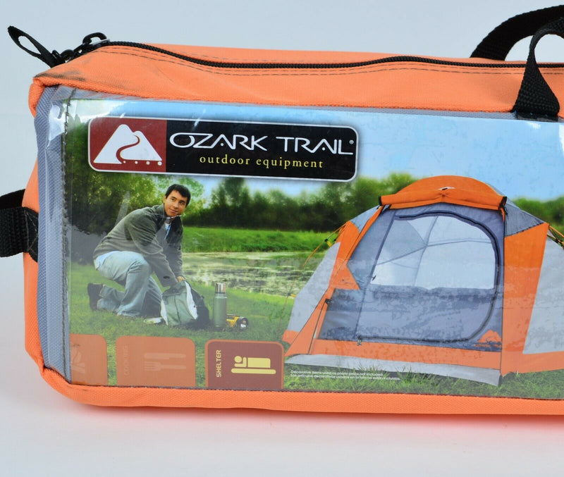 Ozark Trail 2-3 Person Hexagonal Sport Dome Tent 9ft by 8ft Camping Tent